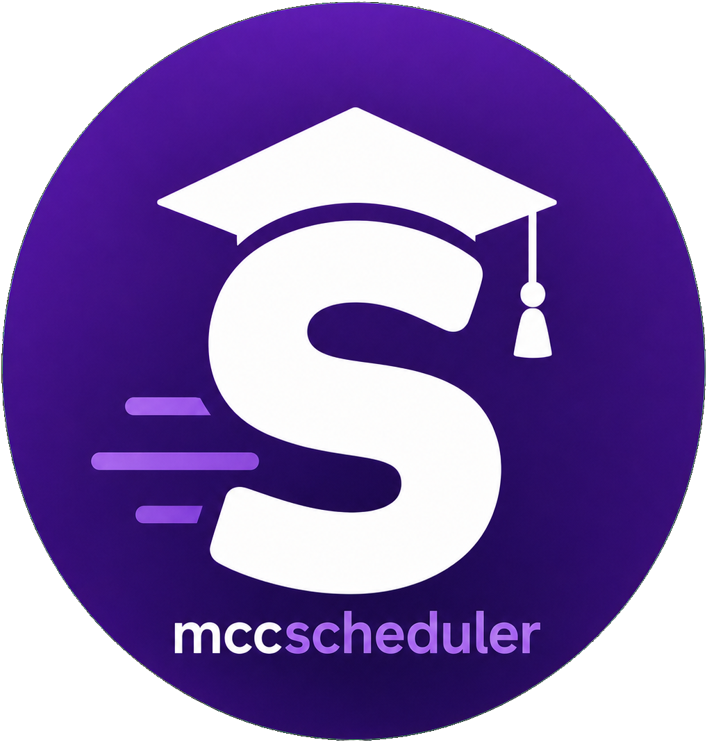 MCC Scheduler logo